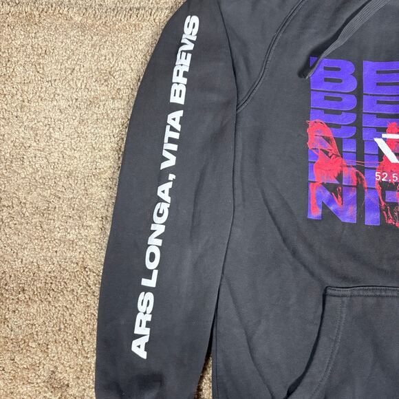 RARE Valorant 2021 VCT Berlin Video Game Yoru Sentinels Mens Hoodie Size S Grey - Picture 3 of 7